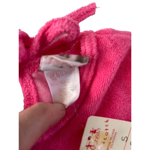 Boutique Childish Girls 5 Pink Terry Swim Beach Coverup Miss Independent #1978 - Picture 8 of 11